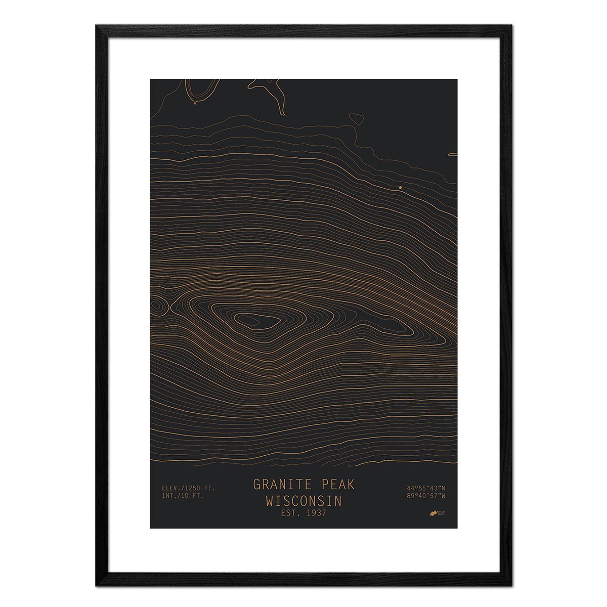 Granite Peak, Wisconsin - Muir Way - TOPO Series