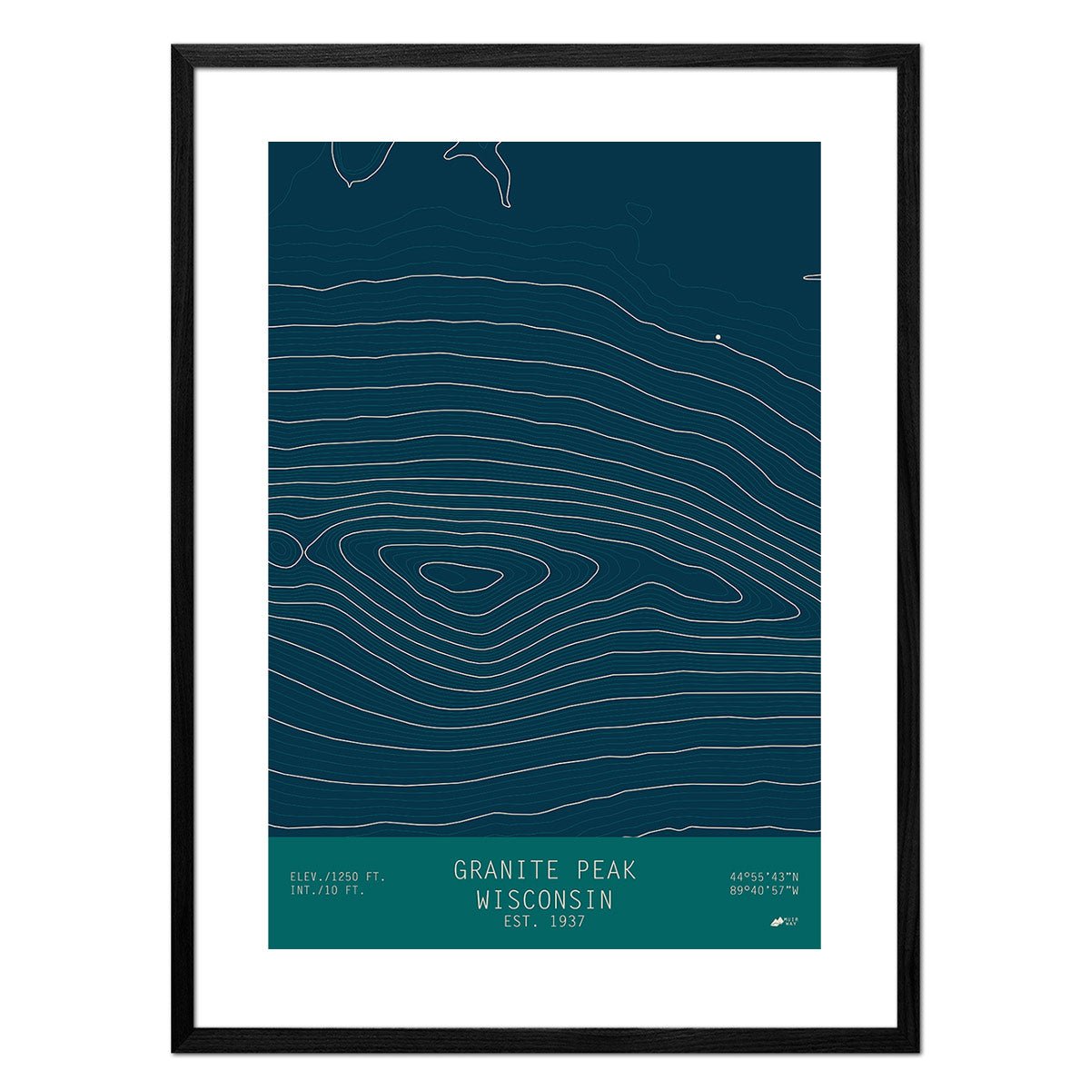 Granite Peak, Wisconsin - Muir Way - TOPO Series