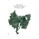 Great Basin Regional Hydrological Map - Muir Way - Hydrology
