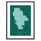 Great Basin National Park Map - Muir Way - National Park