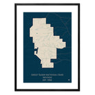 Great Basin National Park Map - Muir Way - National Park
