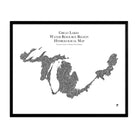 Great Lake Regional Hydrological Map - Muir Way - Hydrology