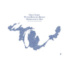 Great Lake Regional Hydrological Map - Muir Way - Hydrology