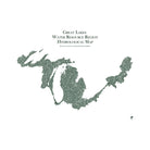 Great Lake Regional Hydrological Map - Muir Way - Hydrology