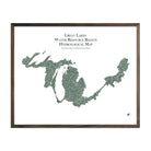 Great Lake Regional Hydrological Map - Muir Way - Hydrology