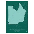 Great Sand Dunes National Park and Preserve Map - Muir Way - National Park