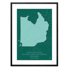 Great Sand Dunes National Park and Preserve Map - Muir Way - National Park