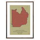 Great Sand Dunes National Park and Preserve Map - Muir Way - National Park