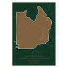 Great Sand Dunes National Park and Preserve Map - Muir Way - National Park