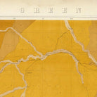 Green River Basin 1876 Geological Map - Muir Way - Vintage Map