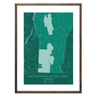 Green Mountain National Forest Map - Muir Way - National Park