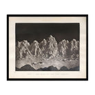 1874 Lunar Mountains and Landscape Print - Muir Way - Astronomy
