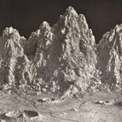 1874 Lunar Mountains and Landscape Print - Muir Way - Astronomy