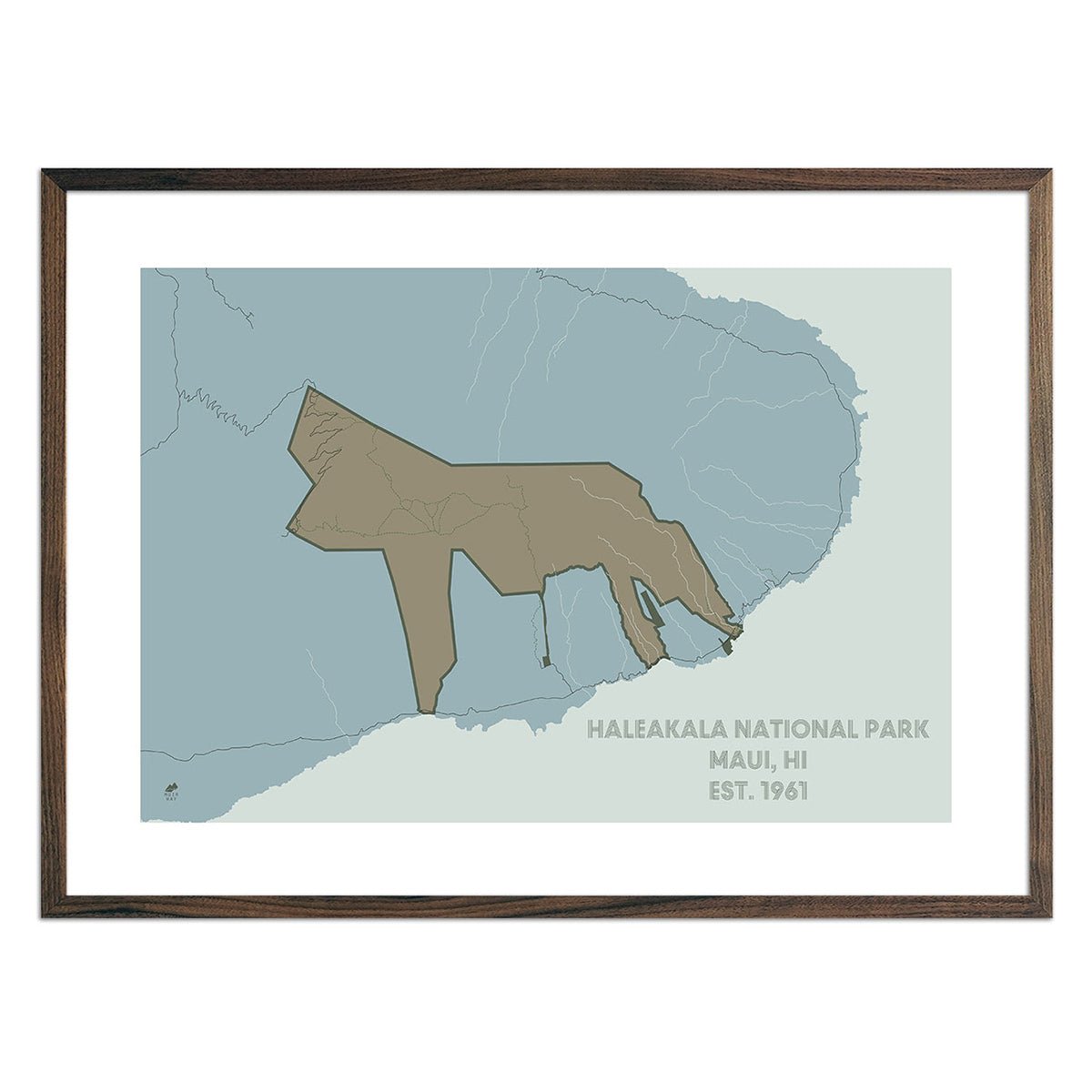 Haleakala National Park Map - Muir Way - National Park