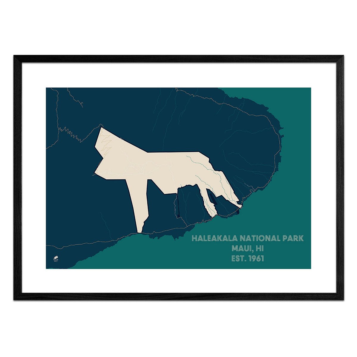 Haleakala National Park Map - Muir Way - National Park