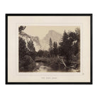 Half Dome, Yosemite 1868 - Muir Way - Photograph