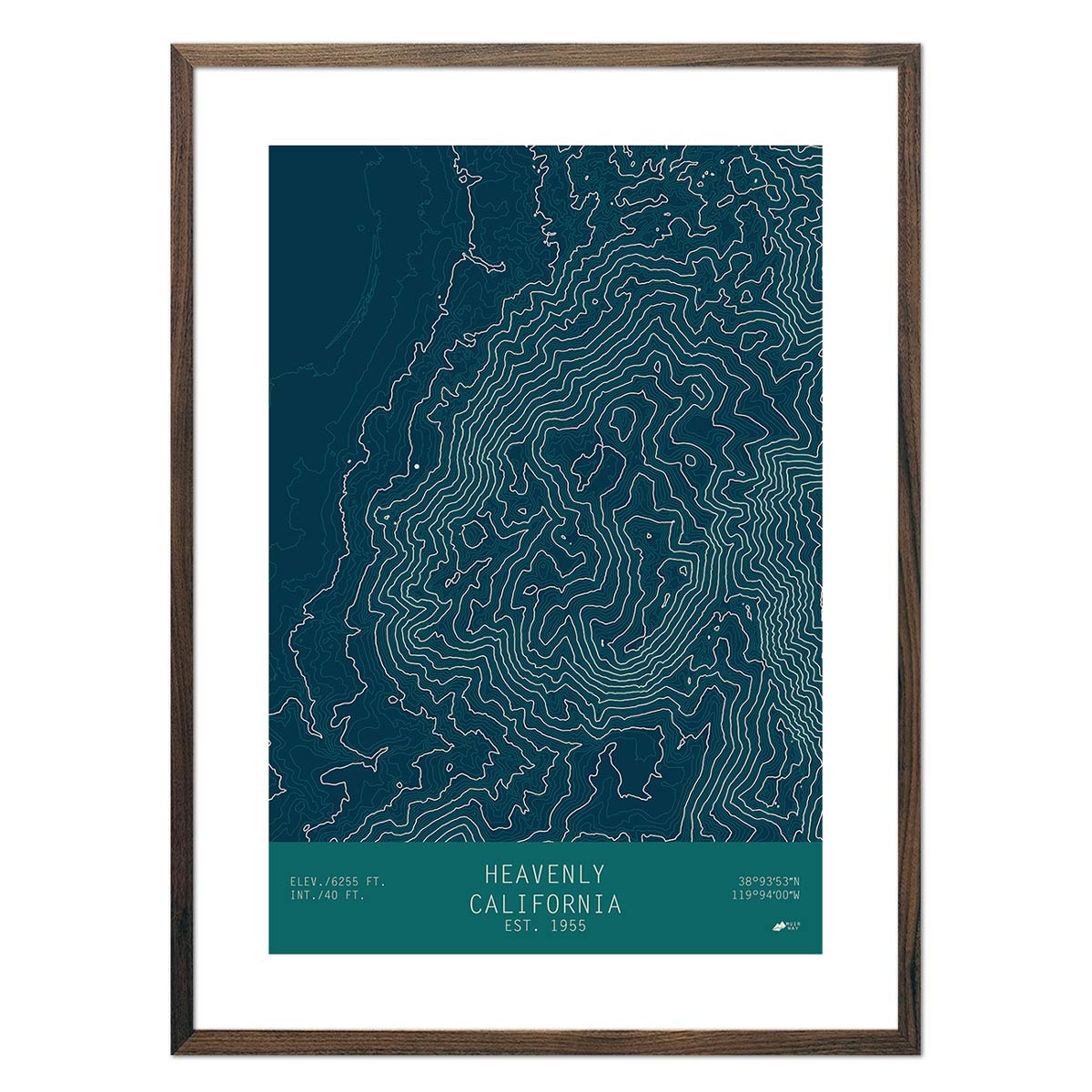 Heavenly, California - Muir Way - TOPO Series