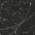 Map of the Heavens April - July 1850 - Muir Way - Vintage Map
