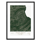 Homewood, California - Muir Way - TOPO Series