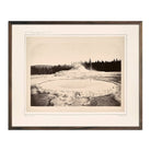 Hot Spring and Castle Geyser, Yellowstone 1873 - Muir Way - Photograph