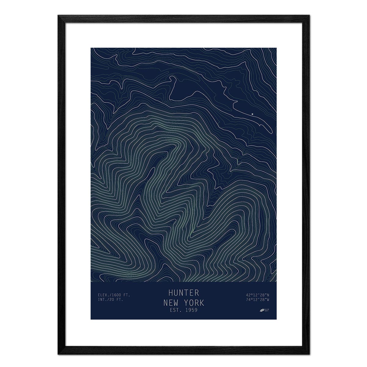 Hunter, New York - Muir Way - TOPO Series