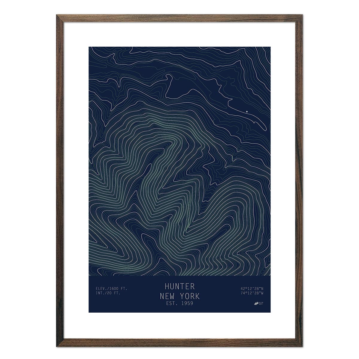 Hunter, New York - Muir Way - TOPO Series