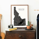 Idaho Hydrological Map - Muir Way - Hydrology
