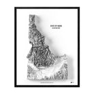 Idaho Elevation Map - Muir Way - Elevation
