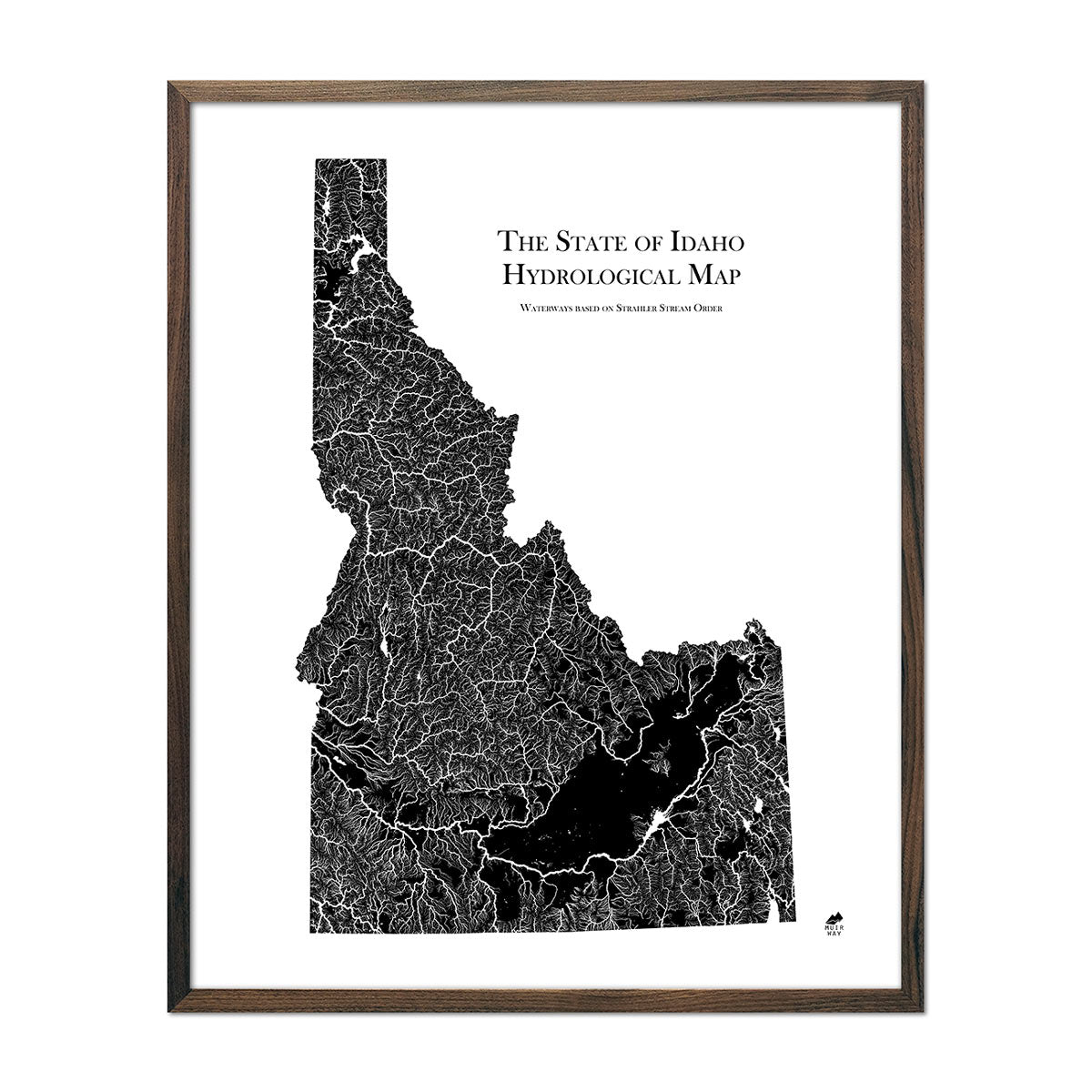 Idaho Hydrological Map - Muir Way - Hydrology
