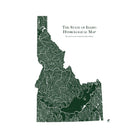 Idaho Hydrological Map - Muir Way - Hydrology