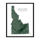 Idaho Hydrological Map - Muir Way - Hydrology