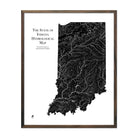 Indiana Hydrological Map - Muir Way - Hydrology