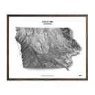 Iowa Elevation Map - Muir Way - Elevation