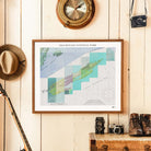 Isle Royale Shaded Relief Map - Muir Way - Relief Series