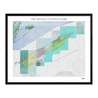 Isle Royale Shaded Relief Map - Muir Way - Relief Series