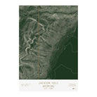 Jackson Hole, Wyoming - Muir Way - TOPO Series