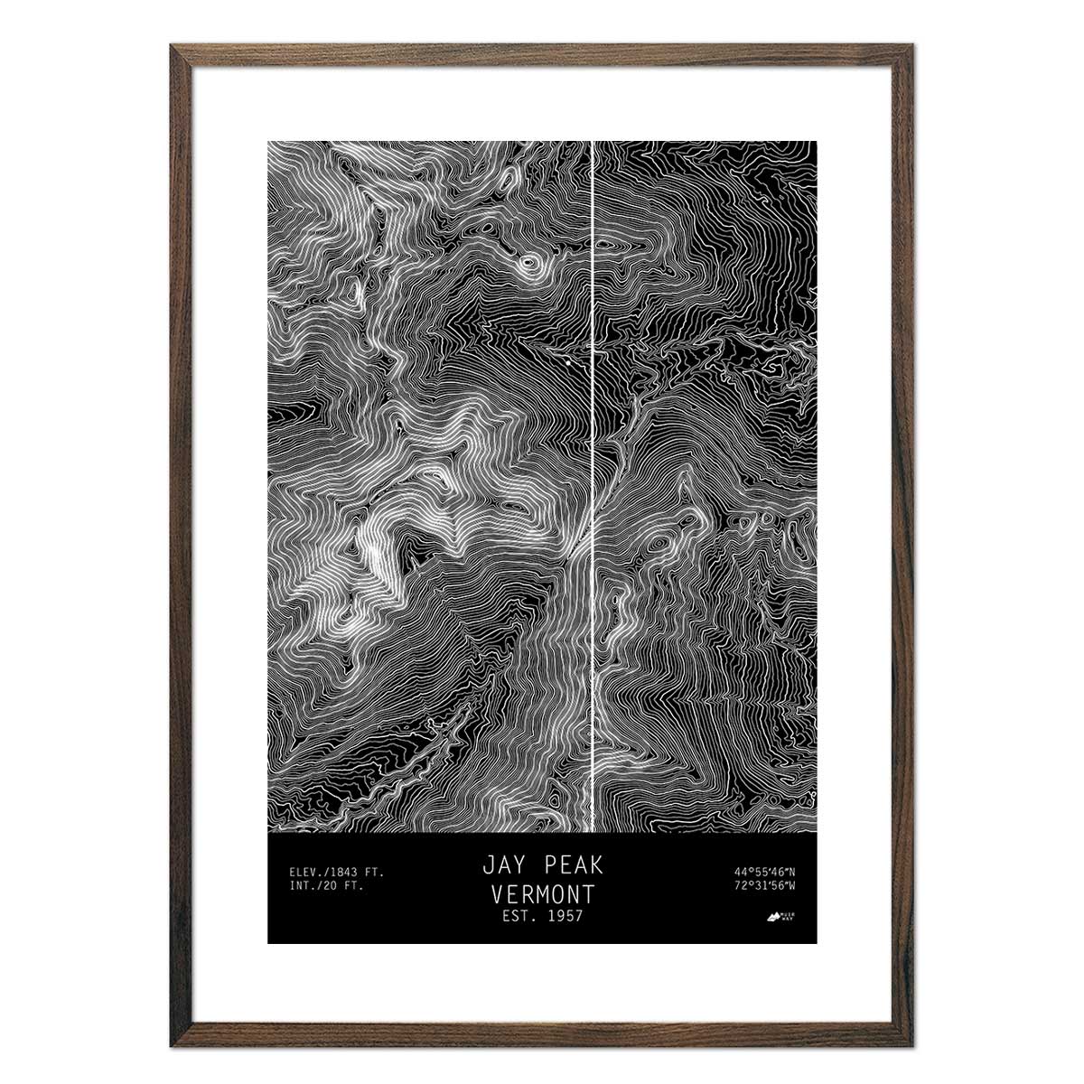 Jay Peak, Vermont - Muir Way - TOPO Series