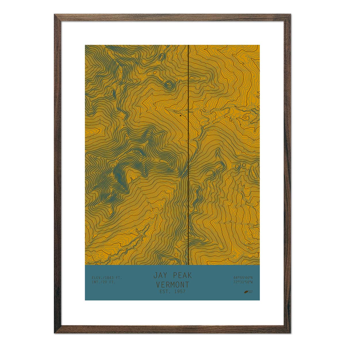Jay Peak, Vermont - Muir Way - TOPO Series