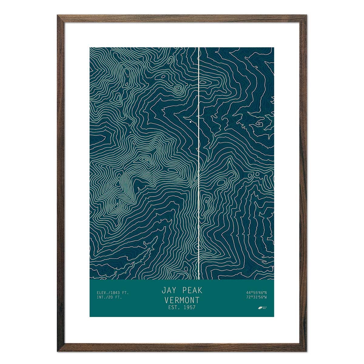 Jay Peak, Vermont - Muir Way - TOPO Series