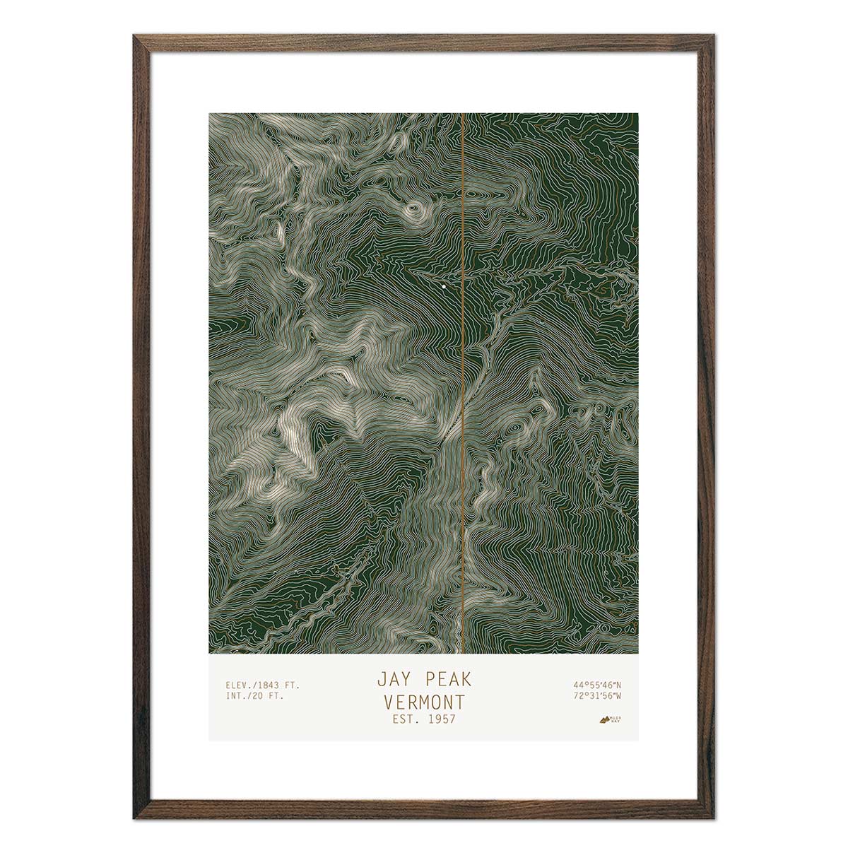 Jay Peak, Vermont - Muir Way - TOPO Series