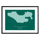 Joshua Tree National Park Map - Muir Way - National Park