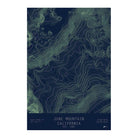 June Mountain, California - Muir Way - TOPO Series