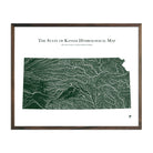 Kansas Hydrological Map - Muir Way - Hydrology