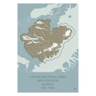 Katmai National Park and Preserve Map - Muir Way - National Park