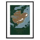 Katmai National Park and Preserve Map - Muir Way - National Park