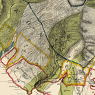 Kauai Island 1903 Map - Muir Way - Vintage Map