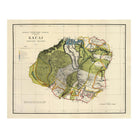 Kauai Island 1903 Map - Muir Way - Vintage Map