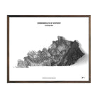 Kentucky Elevation Map - Muir Way - Elevation