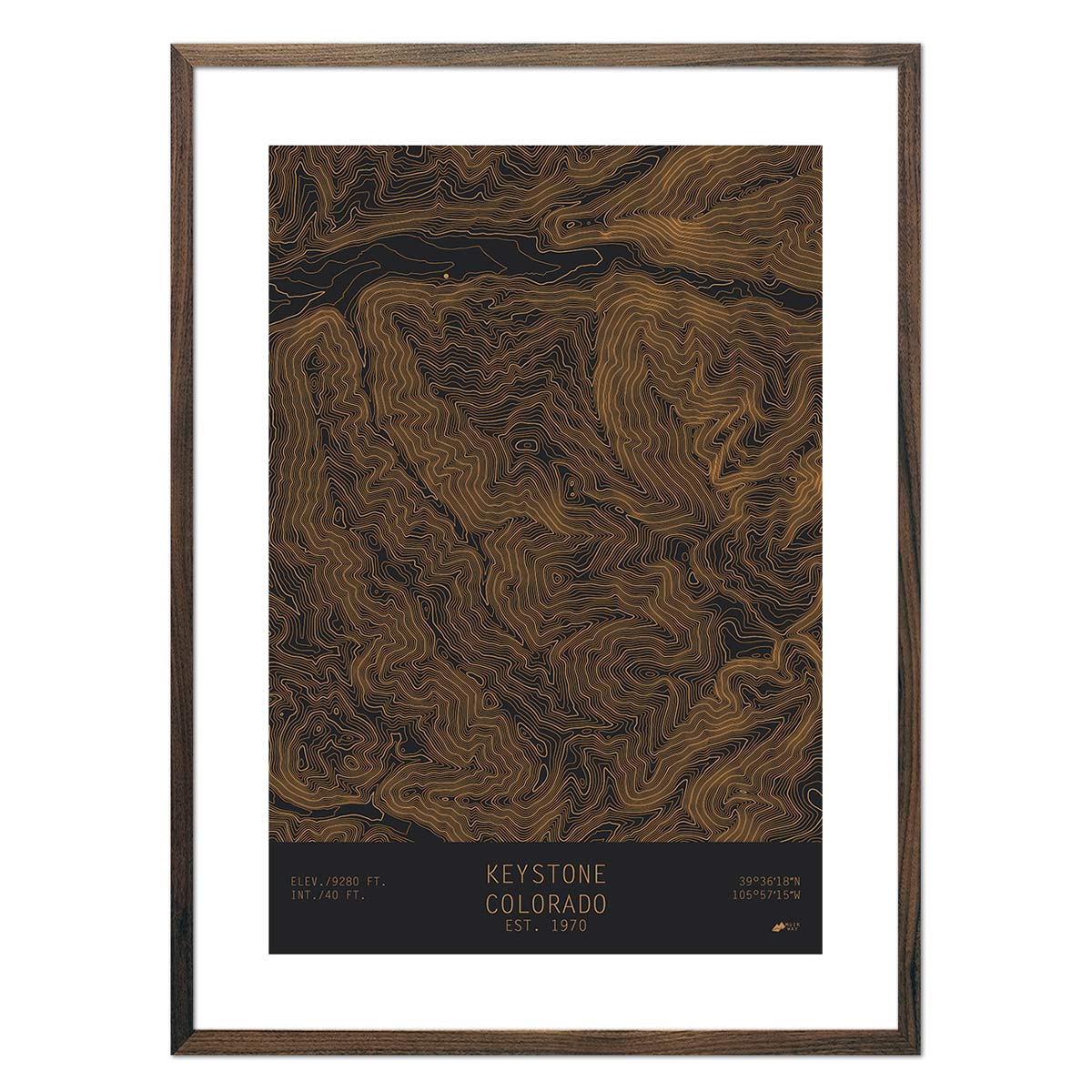 Keystone, Colorado - Muir Way - TOPO Series