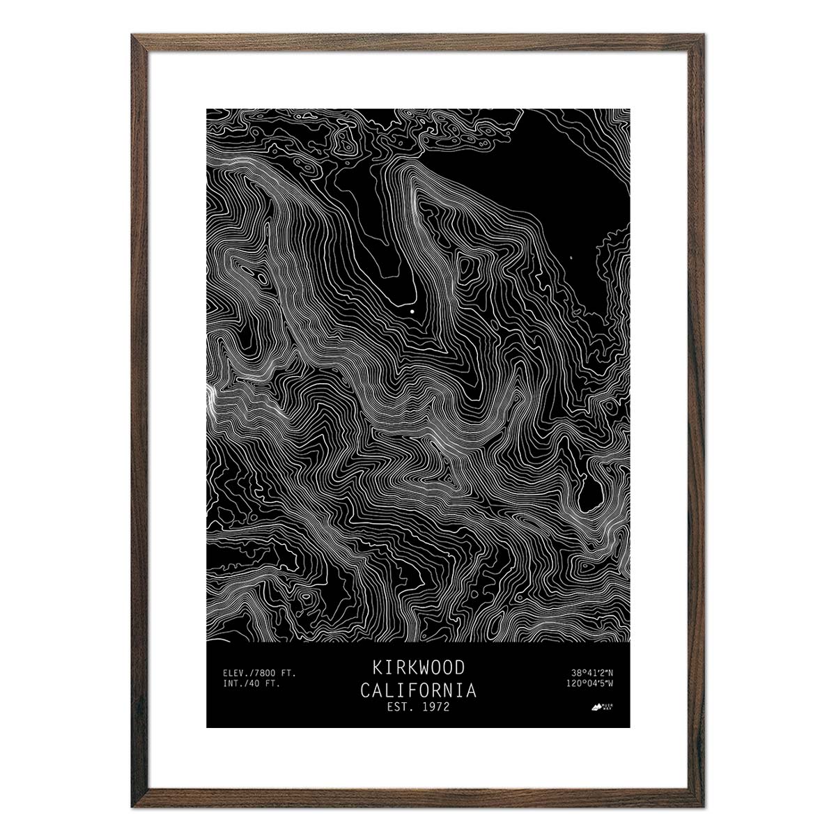 Kirkwood, California - Muir Way - TOPO Series